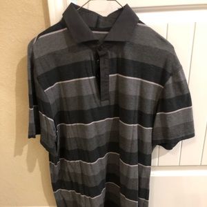 Lululemon men’s striped polo